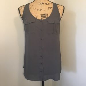 Maurice’s Gray Blouse Size Small